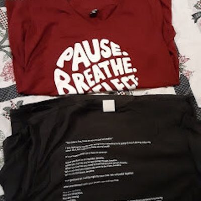 New Pause Breathe Reflect Merch